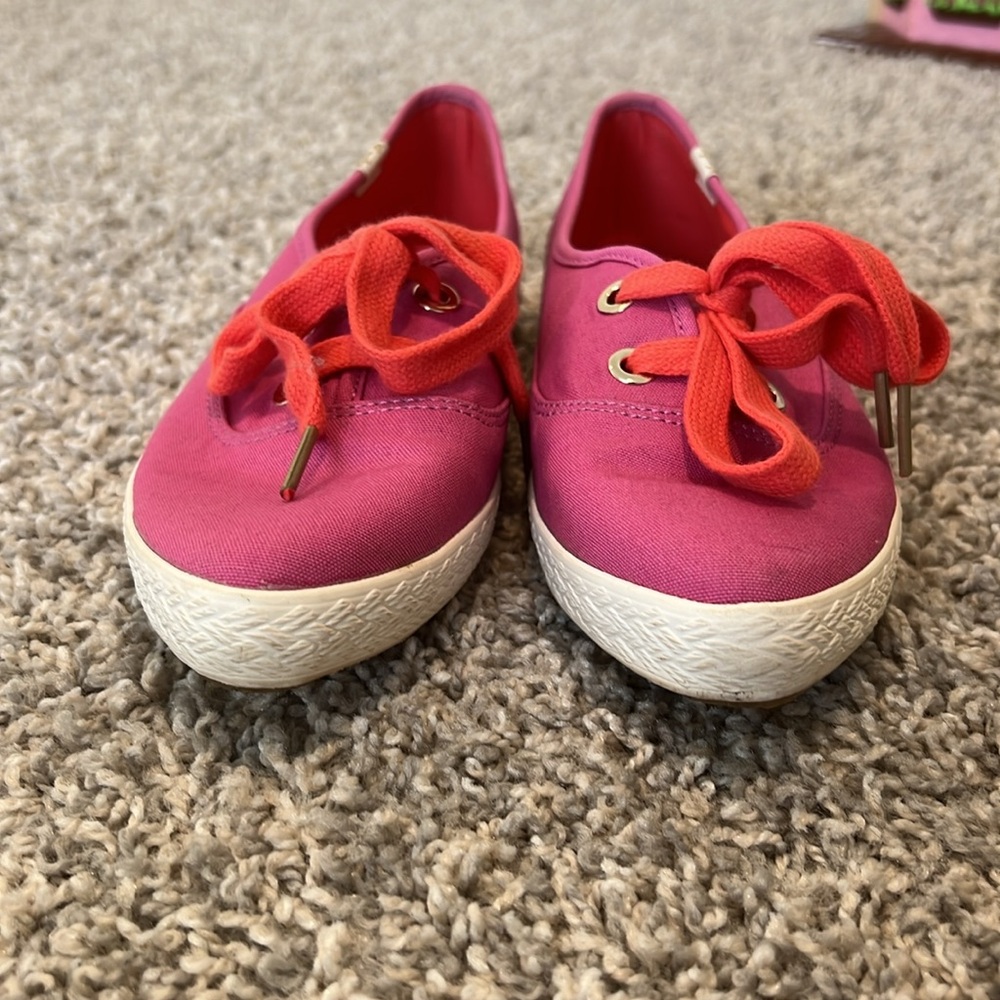 Keds x Kate Spade New York Hot Pink Sneakers - Picture 3 of 8